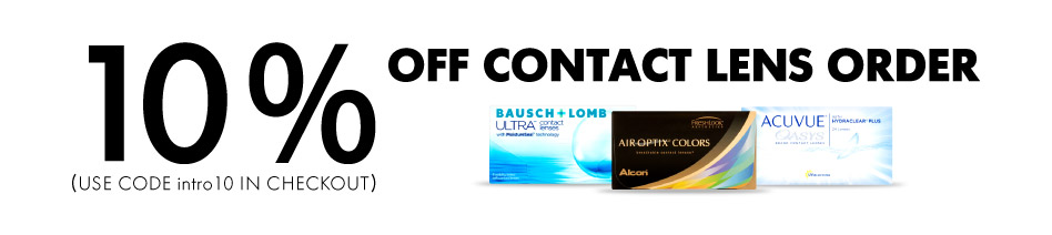 10% off your contact lens order